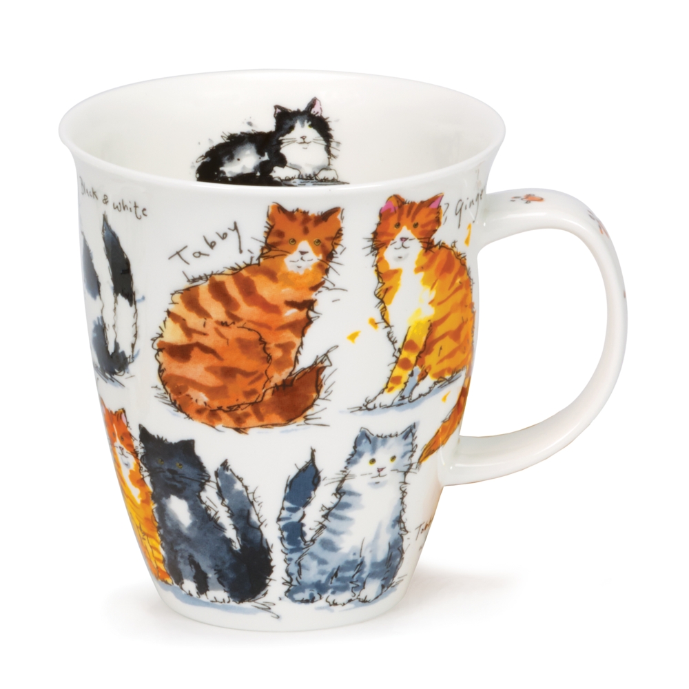 NEVIS MESSY CATS - Dunoon Mugs