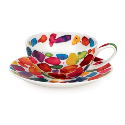 T41 Cup and Saucer Bright