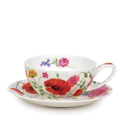 T41 CUP/SAUCER WILD GARDEN