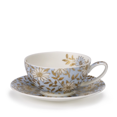 T41 CUP/SAUCER AQUA