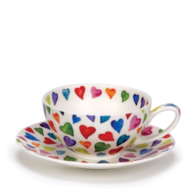 T41 CUP/SAUCER WARM HEARTS