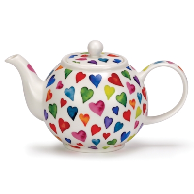 LARGE TEAPOT WARM HEARTS