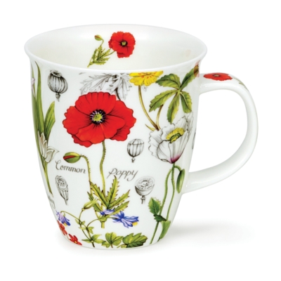 NEVIS FLORAL DIARY POPPY