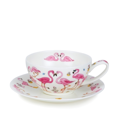 T41 CUP/SAUCER FLAMBOYANCE