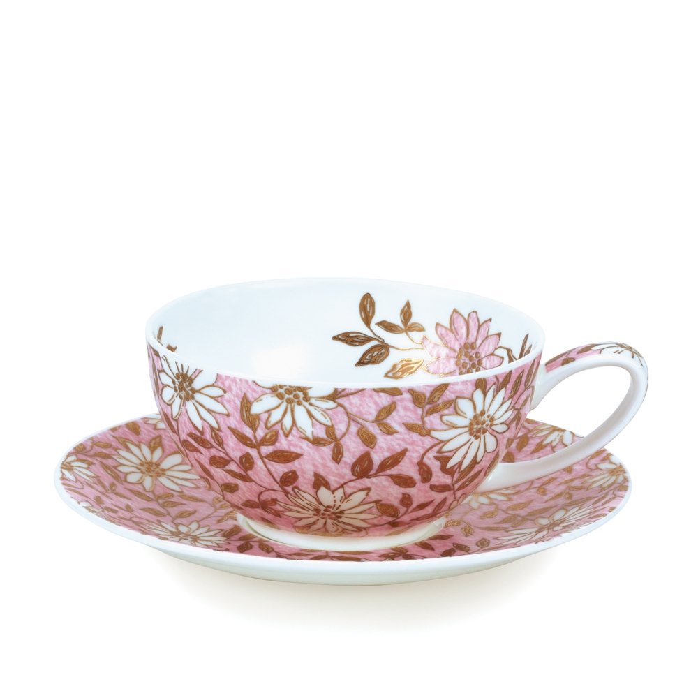T41 CUP/SAUCER NUOVO PINK