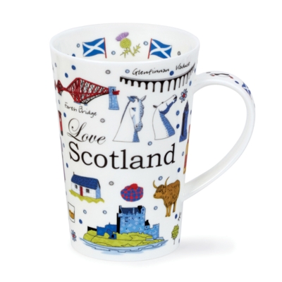 SHET MUG ONLY LOVE SCOTLAND