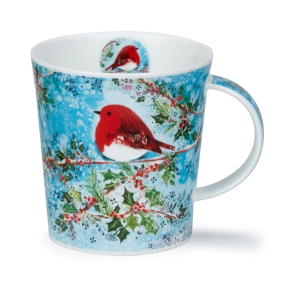 LOMO SNOWY CHRISTMAS ROBIN